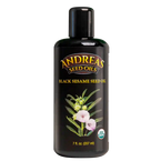 Andreas Seed Oils - Organic Cold-Pressed Black Sesame Seed Oil (207ml/7floz)