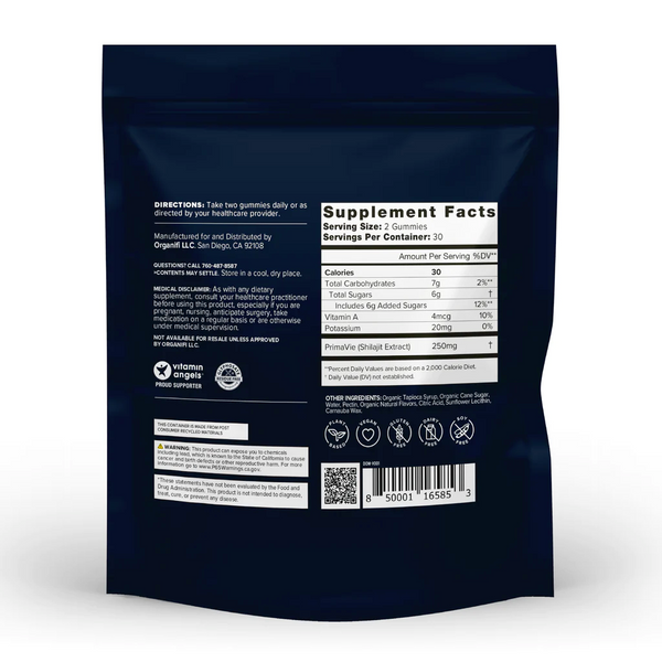 Organifi - Shilajit 60 Gummies (30 servings)