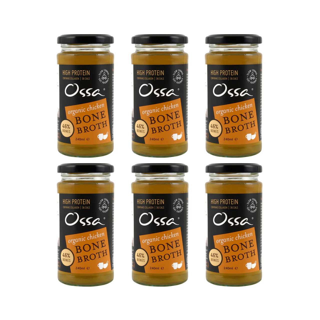 Ossa Organic Chicken Bone Broth (Ambient 240ml)