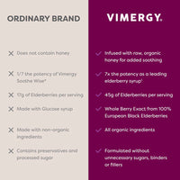 Thumbnail for Vimergy Herbs - Soothe Wise (Elderberry & Raw Honey) 120ml