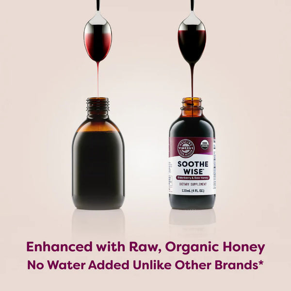 Vimergy Herbs - Soothe Wise (Elderberry & Raw Honey) 120ml