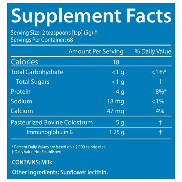 Sovereign Laboratories - Colostrum-LD® Liposomal Colostrum Powder  (12oz/340g/68servings))