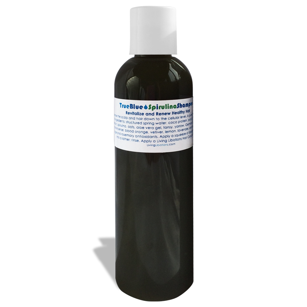 Living Libations True Blue Spirulina Shampoo 120ml