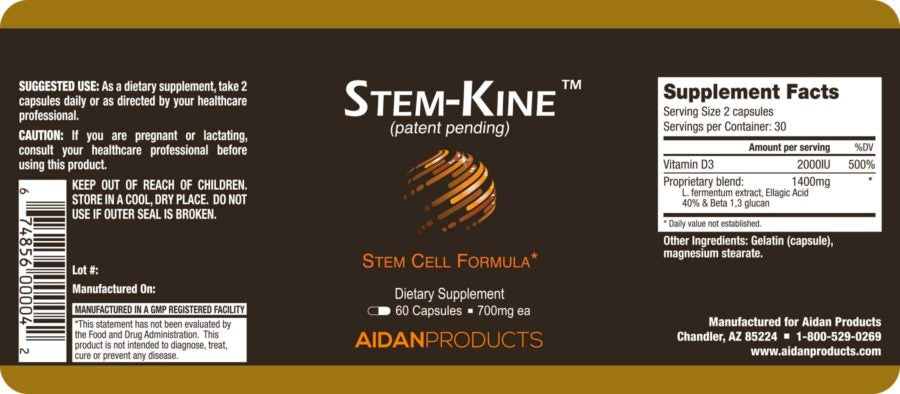 Aidan Products - Stem-Kine™ (60caps)