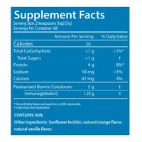 Thumbnail for Sovereign Labs - Colostrum LD® Orange Powder - 12 oz. (340 grams)