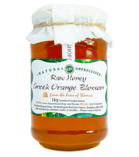 Thumbnail for Thomas - Artisan Raw Greek Orange Blossom Honey 1kg (Raw, Organic, Runny)