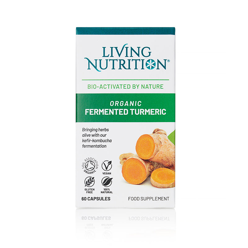 Living Nutrition - Fermented Turmeric 60 caps