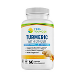 Thumbnail for Feel Younger® - Turmeric with Ginger (60caps)