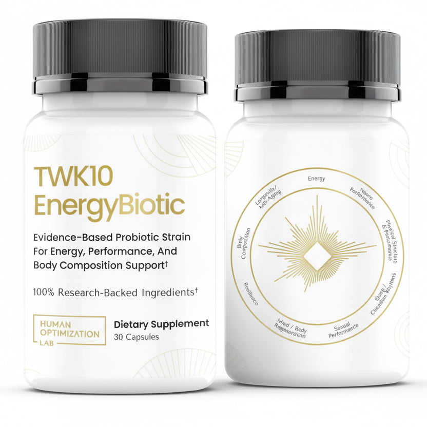 The Energy Blueprint - Human Optimization - TWK10 EnergyBiotic | 30 Billion CFU (30caps)