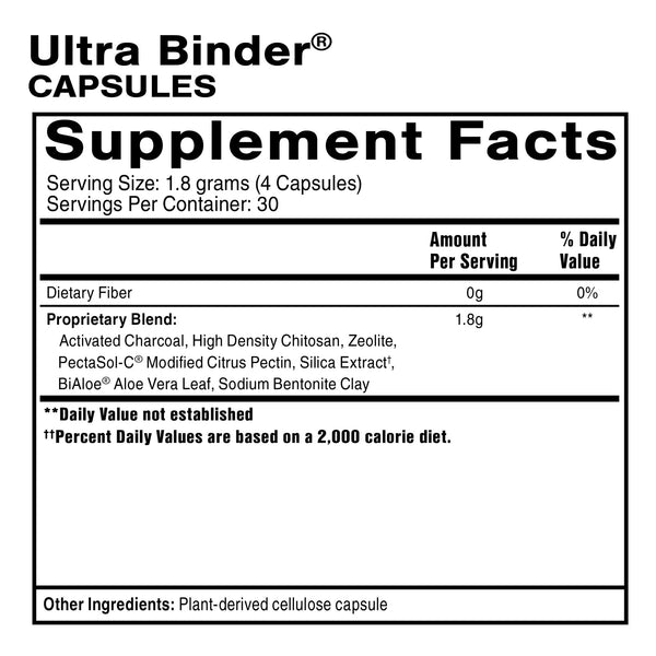 Quicksilver Scientific - Ultra Binder (120 capsules/30 day supply)