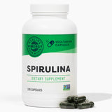 Thumbnail for Vimergy Herbs - Spirulina Capsules 180 Capsules