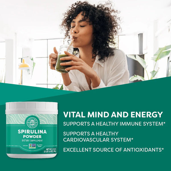 Vimergy Herbs - USA Grown Spirulina Powder 250g
