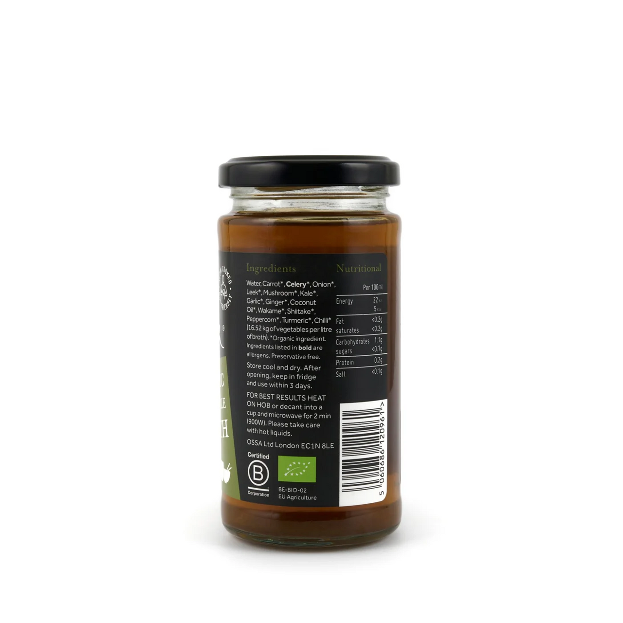 Ossa Organic Vegetable Broth (Ambient 240ml)