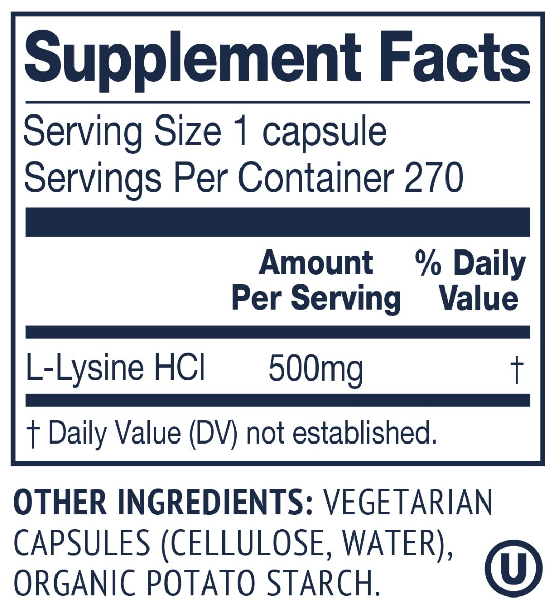 Vimergy Herbs - L-Lysine 90caps (Trial Size)