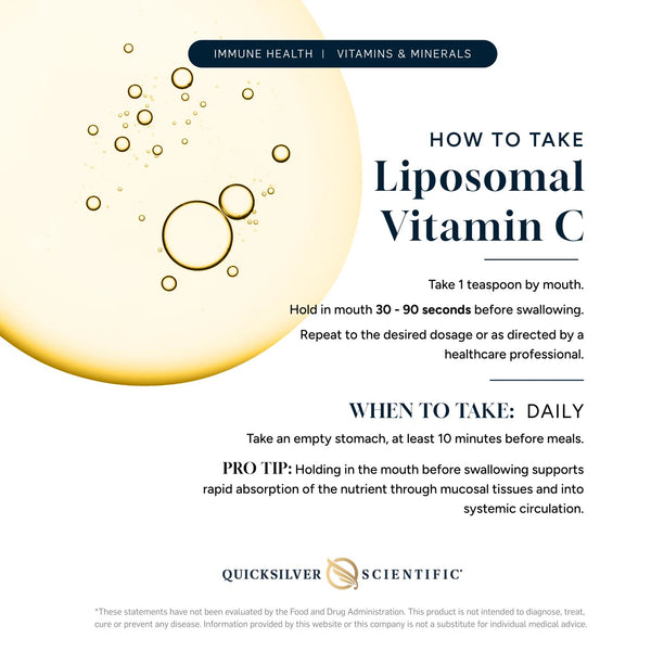 Quicksilver Scientific Liposomal Vitamin C 120ml