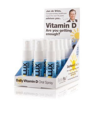 Better You D Lux 1000 oral vitamin D3 spray by Jan de Vries