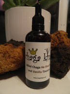 Wild Chaga King - Double Extract Wild Chaga Ho She Wu & Vanilla Tincture 100ml