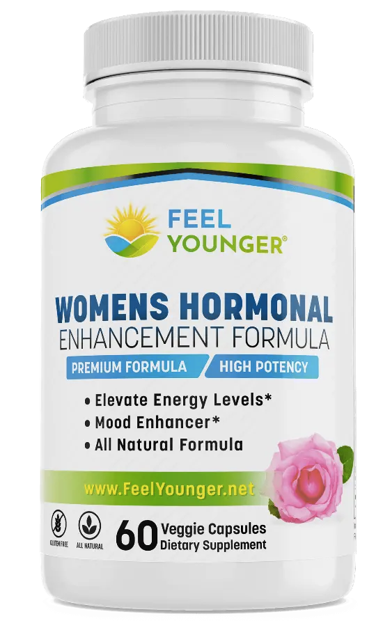 Feel Younger - Women's Hormonal Enhancement Formula 60caps