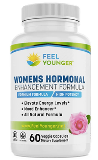 Thumbnail for Feel Younger - Women's Hormonal Enhancement Formula 60caps