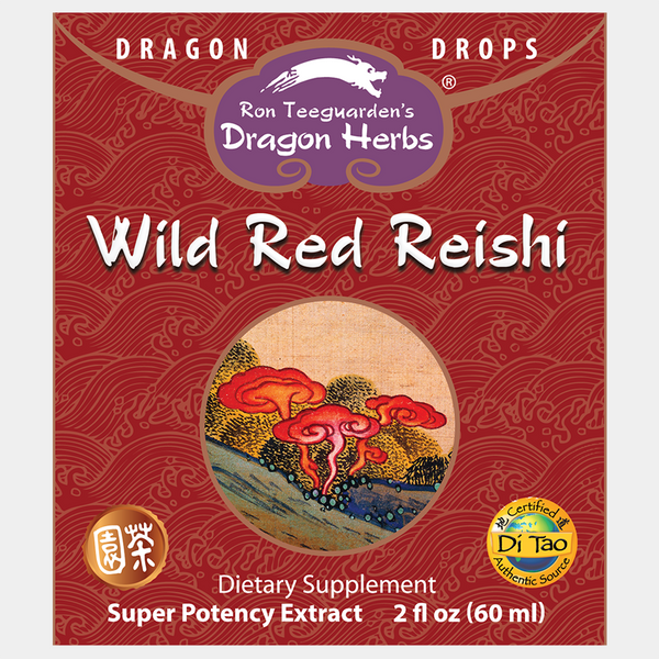 Dragon Herbs Wild Red Reishi Drops 240ml (8floz)