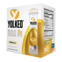 Thumbnail for Yolked - Vanilla Fortetropin® 30 Sachets (240g/8.5oz) Egg Yolk Powder
