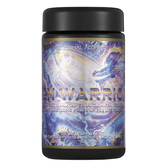 Primal Alchemy - Zen Warrior 160caps (ant, shilajit, cordyceps & ginseng)